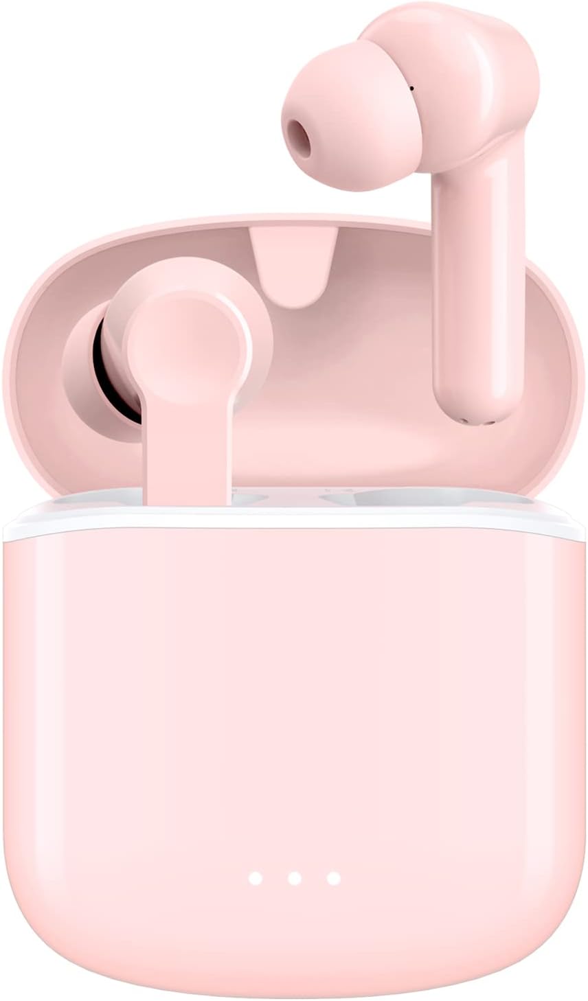 Wireless Earbuds, Bluetooth 5.0 Earbuds Hi-Fi Stereo Headphones 30H Playtime True Wireless Earbuds IPX6 Waterproof Earphones in-Ear Headphones with Mic and Type C for Working/Travel/Gym