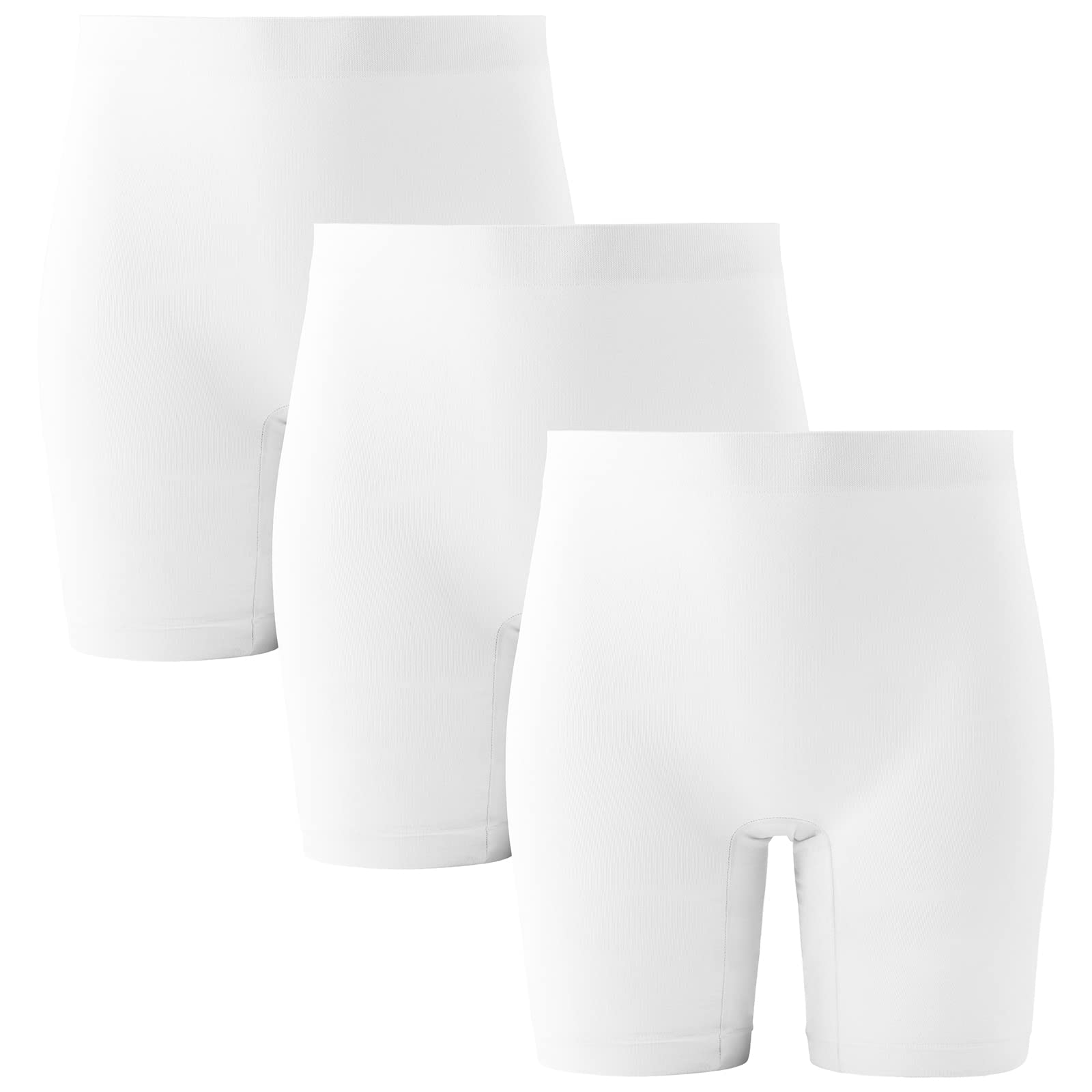 INNERSY Pantaloncini Sottogonna Donna Antisfregamento Leggings Corti Mutande Senza Cuciture Pacco da 3