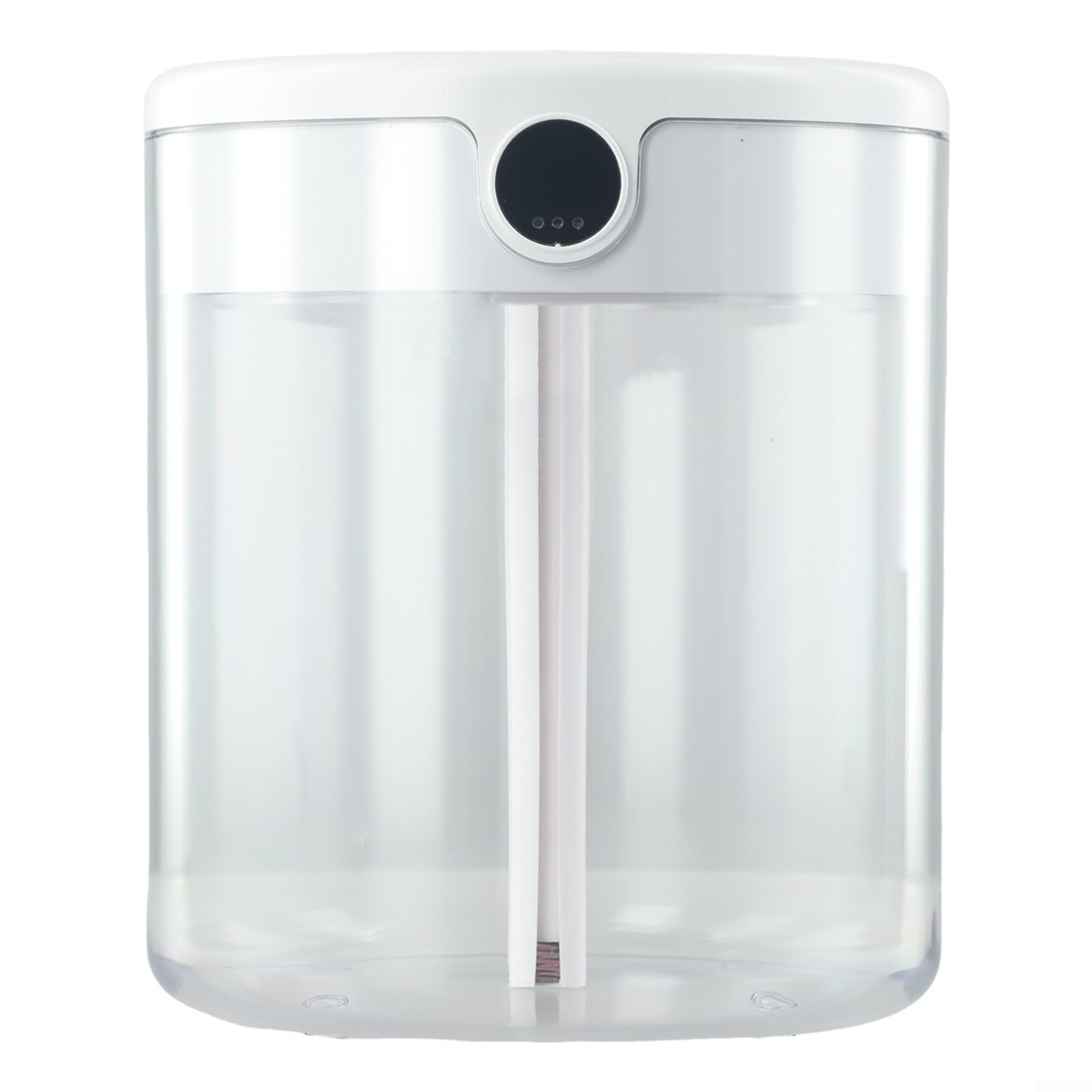 Humidificador de aire de doble boquilla con monitoreo de humedad en tiempo real con humidificadores de escritorio de gran capacidad de 2 L, humidificador silencioso, humidificador de