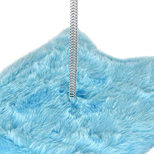 Brinquedo Arranhador Divert Cat para Gatos Cara de Gato Azul