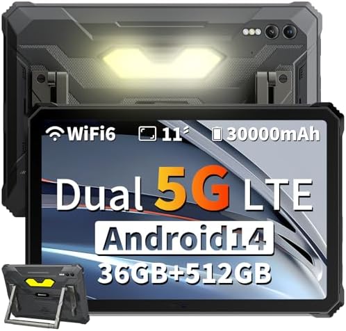 Blackview Active 10 Pro Tablet Resistente 11 Pulgadas FHD+ 5G LTE...