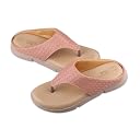 ORTHO CLUB Orthopedic Slippers for Women | Cloud-Soft Cushioned Flip Flops | Anti-Slip Sole | Lightweight Comfort Sandals for Home, Office & Outdoor WSP_67_PINK_5 gallery image
