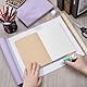 craspire 130 x 30 cm Leinen-Buchtuch, Flieder, Für Bücher, Stoffoberfläche, Buchumschlag Mit Papierrücken, Dicht Gewebtes Tuch, Bücher, Alben, Scrapbooking, Archiv-Einband, Schutz, Buchbindebedarf
