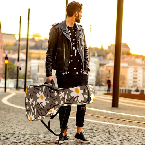 Housse imperméable en tissu Oxford pour guitare acoustique avec bandoulière et poches, motifs texturés élégants 109 x 42,9 x 11,9 cm, Multicolore 5., 42.9×16.9×4.7 in, Sac de transport tendance pour - Les Beatles, Paul McCartney, John Lennon, RIngo Starr, George Harrison Housse imperméable en tissu Oxford pour guitare acoustique avec bandoulière et poches, motifs texturés élégants 109 x 42,9 x 11,9 cm, Multicolore 5., 42.9x16.9x4.7 in, Sac de transport tendance pour – Image 7