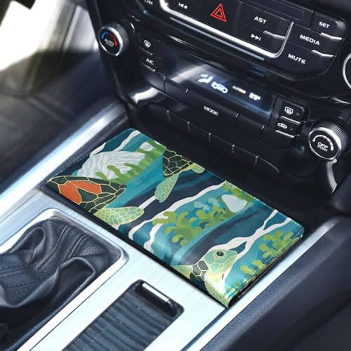 Organizador para auto cuero PVC miniatura 5
