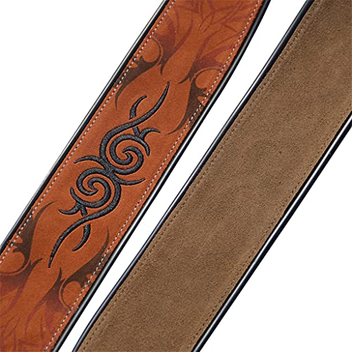 XWWDP Sangle de Guitare Souple et Durable en Cuir de Vachette réglable Sangle de Basse électrique Acoustique Ceinture de… - Les Beatles, Paul McCartney, John Lennon, RIngo Starr, George Harrison XWWDP Sangle de Guitare Souple et Durable en Cuir de Vachette réglable Sangle de Basse électrique Acoustique Ceinture de… – Image 6