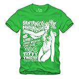 gestofft Santanico Pandemonium T-Shirt Titty Twister from Dusk Till Dawn - Vert - Small