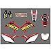 Motocicleta GRÁFICOS Etiquetas Etiqueta for Honda CRF250R CRF250 2014-2017 CRF450R CRF450 2013-2016 CRF 250 450 250R 450R Motocross Pegatinas