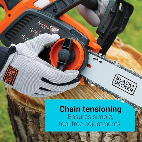BLACK+DECKER 40V MAX* Cordless Chainsaw, Tool Only, 12 in. (LCS1240B) by BLACK+DECKER - Image 5