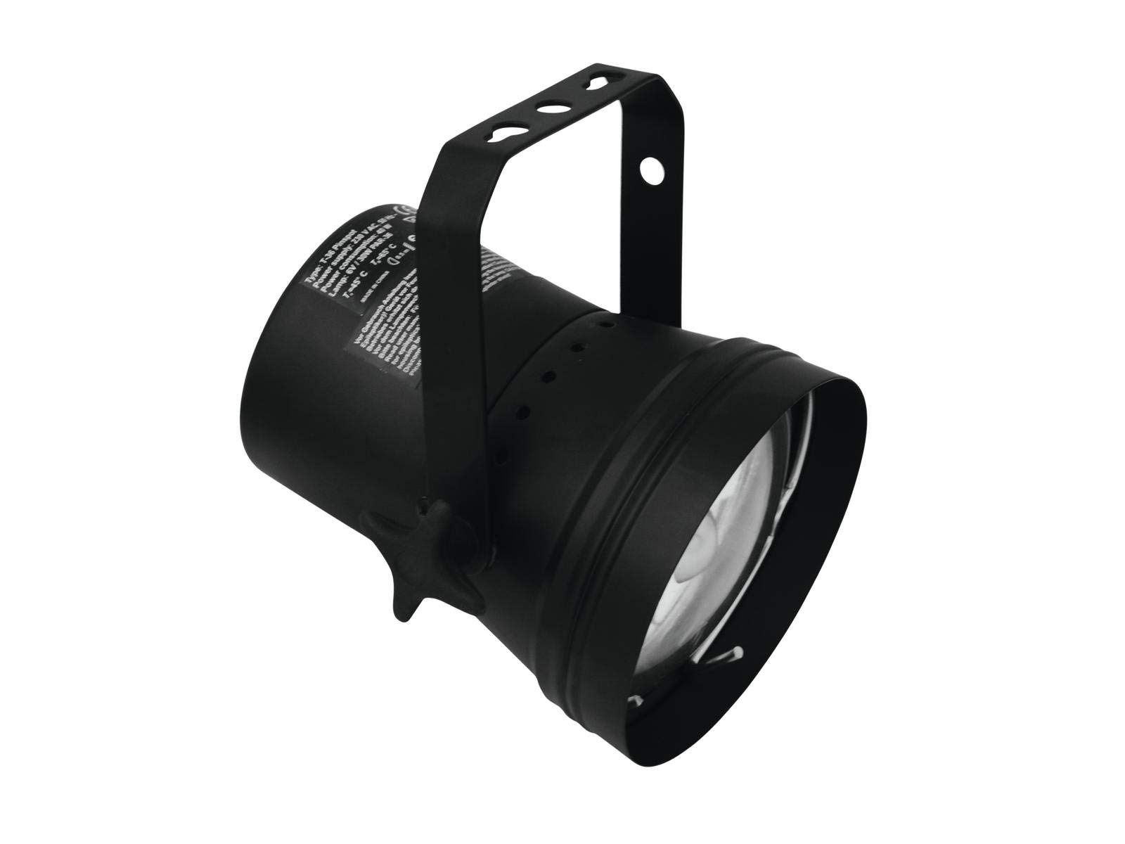 Eurolite T-36 Pinspot mit Stecker, schwarz für PAR-36 6 V/30-W-Lampe