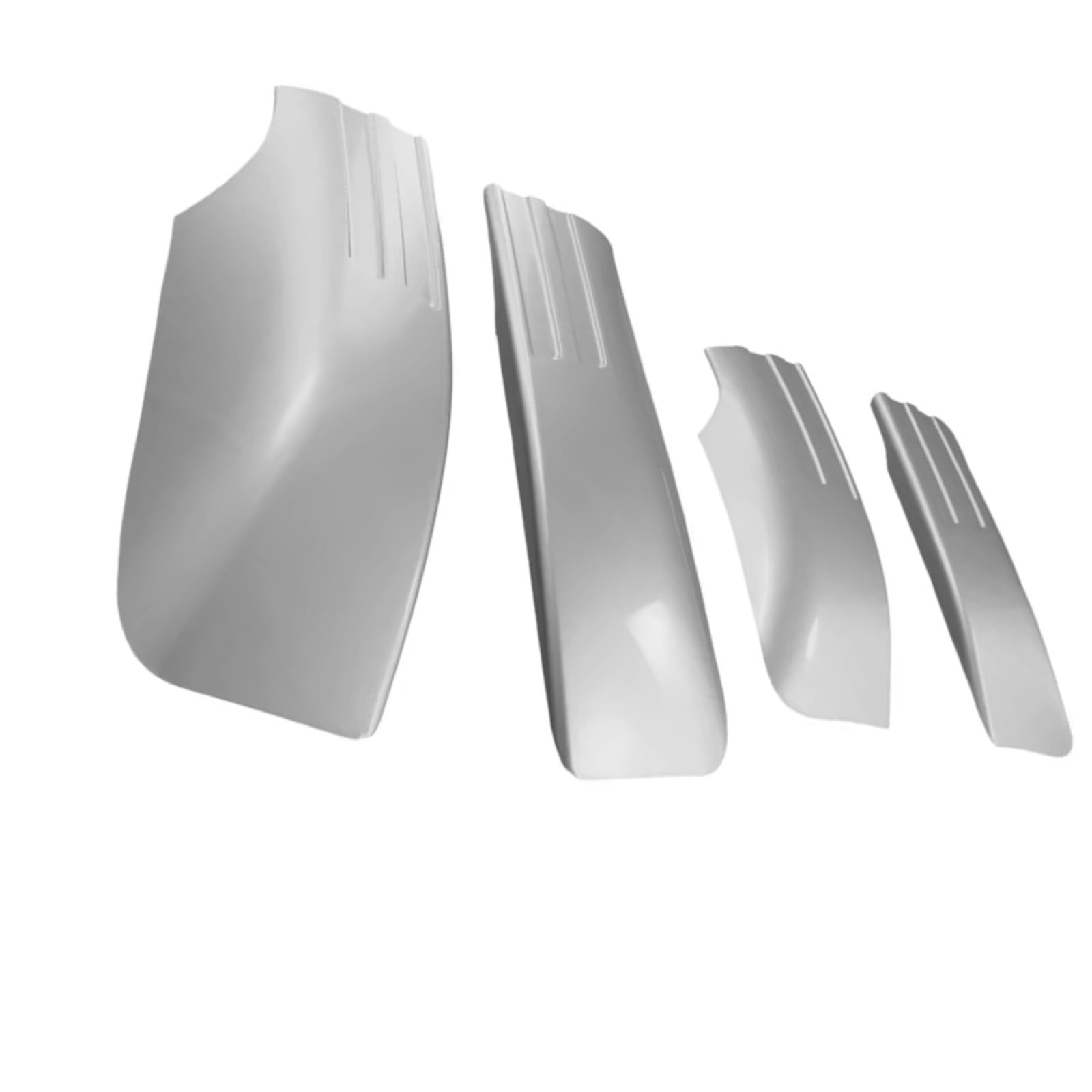 Embouts de barres de toit BMW X6 E71 protection extérieure ABS - 8