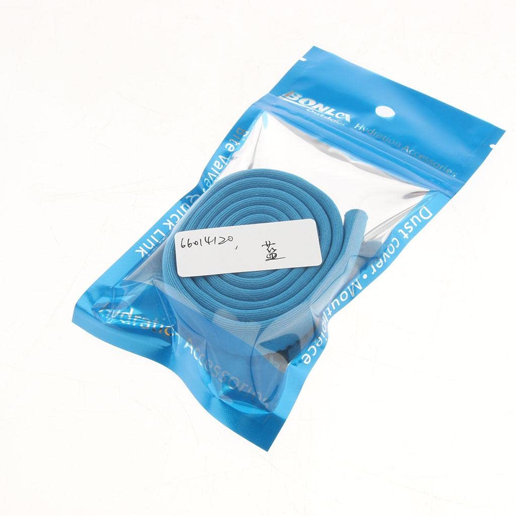 Hydration Pack Insulated Drink Tube Hose Cover Sleeve Protector Wrap Blue