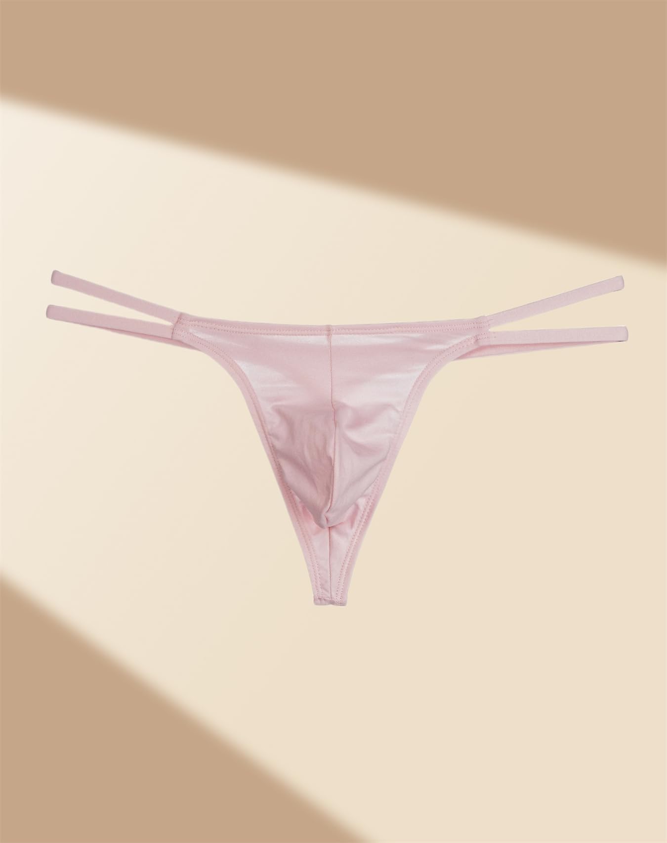 Lot de 3 Strings en Coton pour Homme avec Dos en T Sexy Classique
