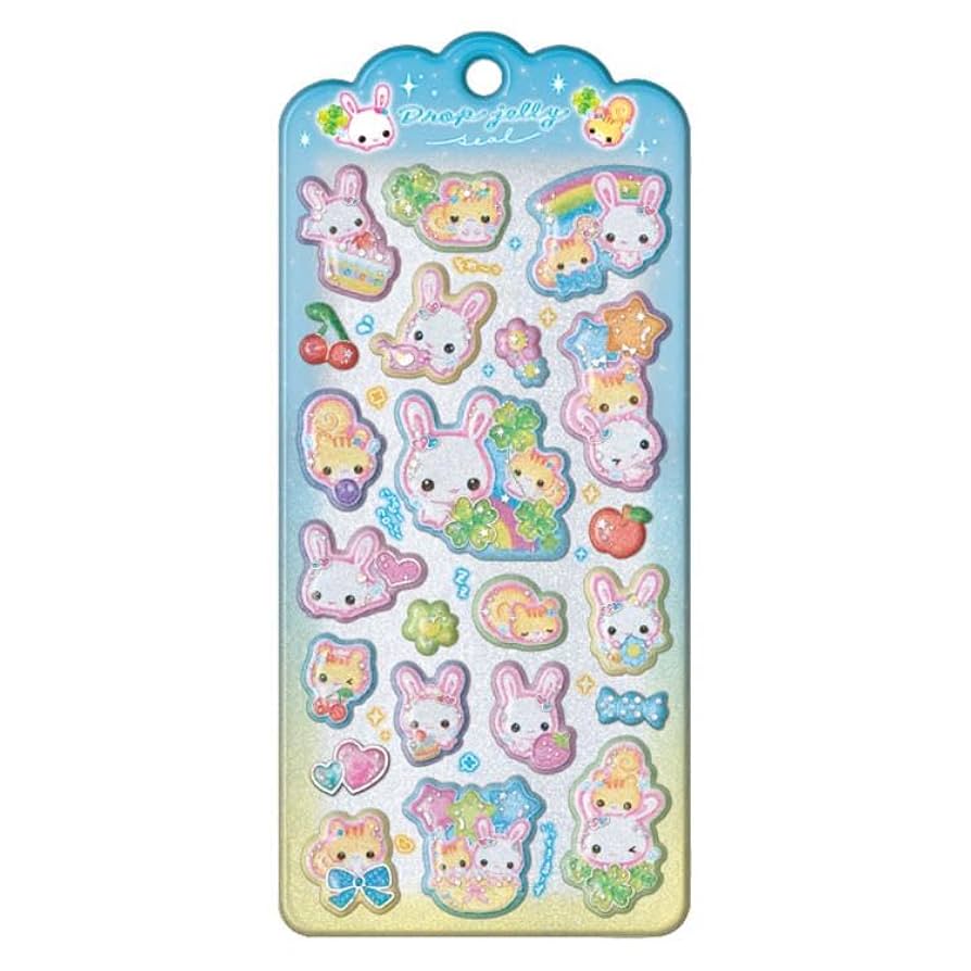 平成レトロ　おまもりにゃんこ　シール　ラメ入りシール　クラックス 平成レトロ おまもりにゃんこ シール ラメ入りシール クラックス