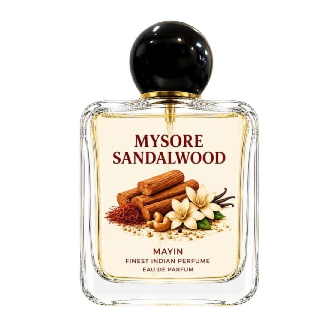 MAYIN Mysore Sandalwood Eau De Parfum for Men & Women | Long Lasting Woody Sandal Fragrance | Premium EDP Perfume Spray | Fresh & Warm Luxury Scent | 50ml-image-17