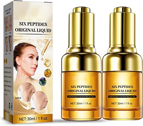 Solución de stock de seis péptidos antiarrugas, aceite de peeling blanqueador para manchas oscuras y acantosis nigricans, aceite de pelado para terapia de acantosis nigricans, aceite de peeling
