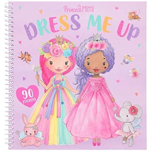 Depesche Princess Mimi Dress me up - Cuaderno de pegatinas Cover