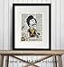 Pablo Escobar Graffiti Street Art - Dictionary Wall Art Print - 8x10 Photo Picture - Funny Gift or Home Decor for Banksy Fans, Men, Boys, Teens Bedroom, Dorm - Unframed Poster