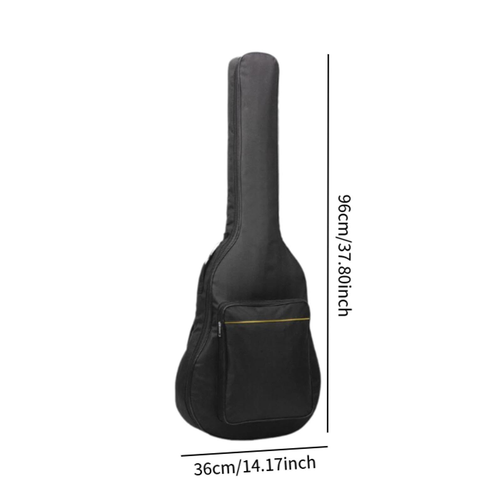 Funda para Guitarra Acústica Estuche de Viaje para Guitarra Funda Acolchada para Guitarra de 36 Pulgadas