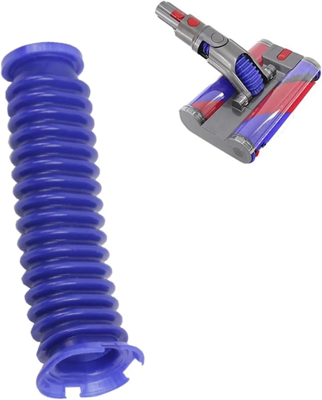 掃除機ホース、ダイソン対応、オムニグライドローラー吸引ヘッド ブルー 交換用ホームクリーニングアクセサリーパーツ 掃除機用パイプホー