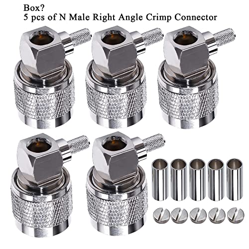 Conector N Macho Ángulo Derecho 5 piezas TUOLNK miniatura 7