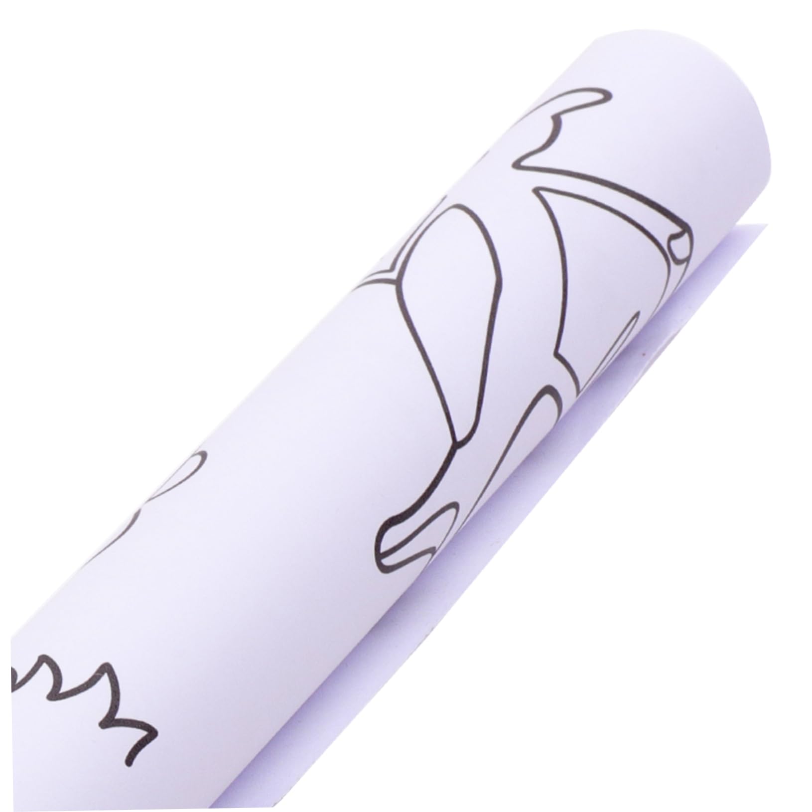 HANABASS Kid's Giant Drawing Paper Roll 300x30cm Graffiti Paper Roll Kids Art Painting