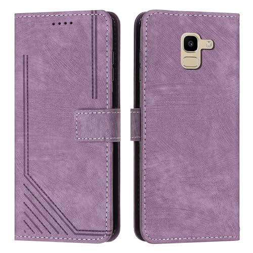 Coque Galaxy A6 2018 idéale en voyage avec sa dragonne et son rabat carte
