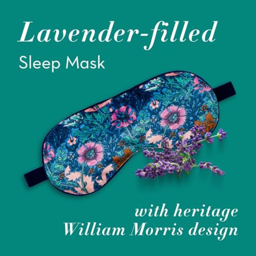 William Morris At Home Pillow Mist 50ml, Pulse Point Oil 10ml, Lavender Filled Velvet Eye Mask, Fragranced, Travel Size - Image 3