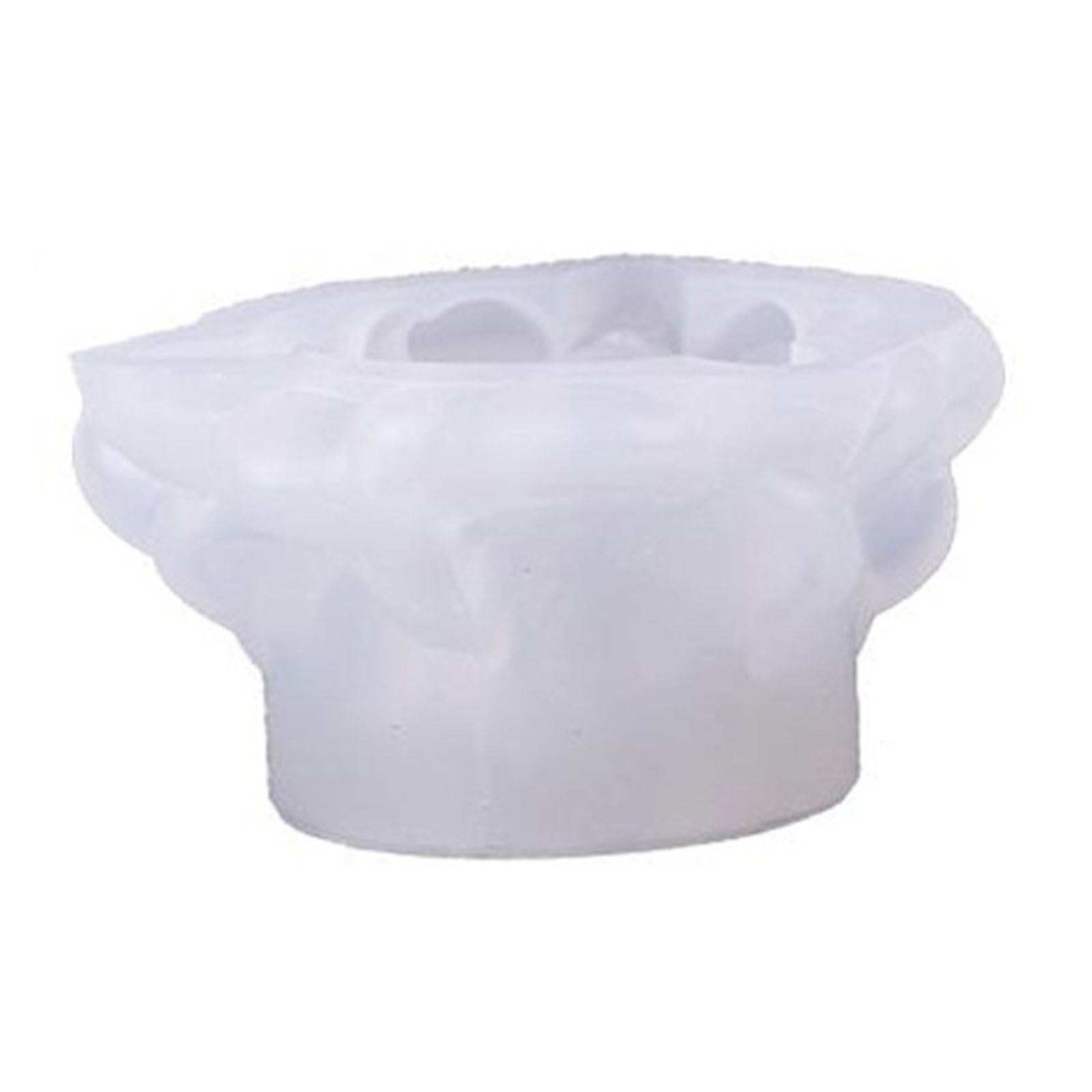 Osniyaw D Heat Resistant Foo Safe Cake An Candle Moul For Making 3 Bouquet Moul, Treats, Essert Craft Tool, Party Essert Moul