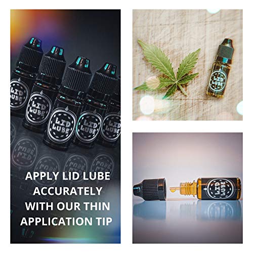 Premium Grinder Lubricant – 100% Natural Hemp Seed Oil – Eliminates Grinder Squeak & Sticking – Safe for Metal, Wood, Plastic & Ceramic – .35fl oz Bottle for Smooth Grinding - Image 5