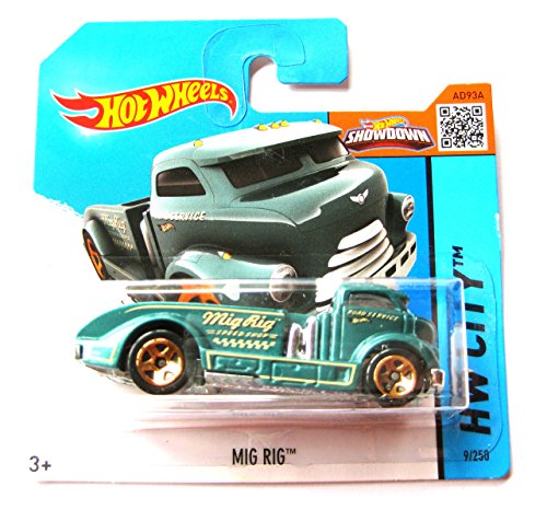 Preisvergleich Produktbild Hot Wheels Mig Rig petrolmetallic 9 / 250 1:64