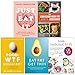 Produktbild Just eat it, low carb high fat cookbook, food wtf should i eat, eat fat get thin, healthy medic food for life 5 books collection set