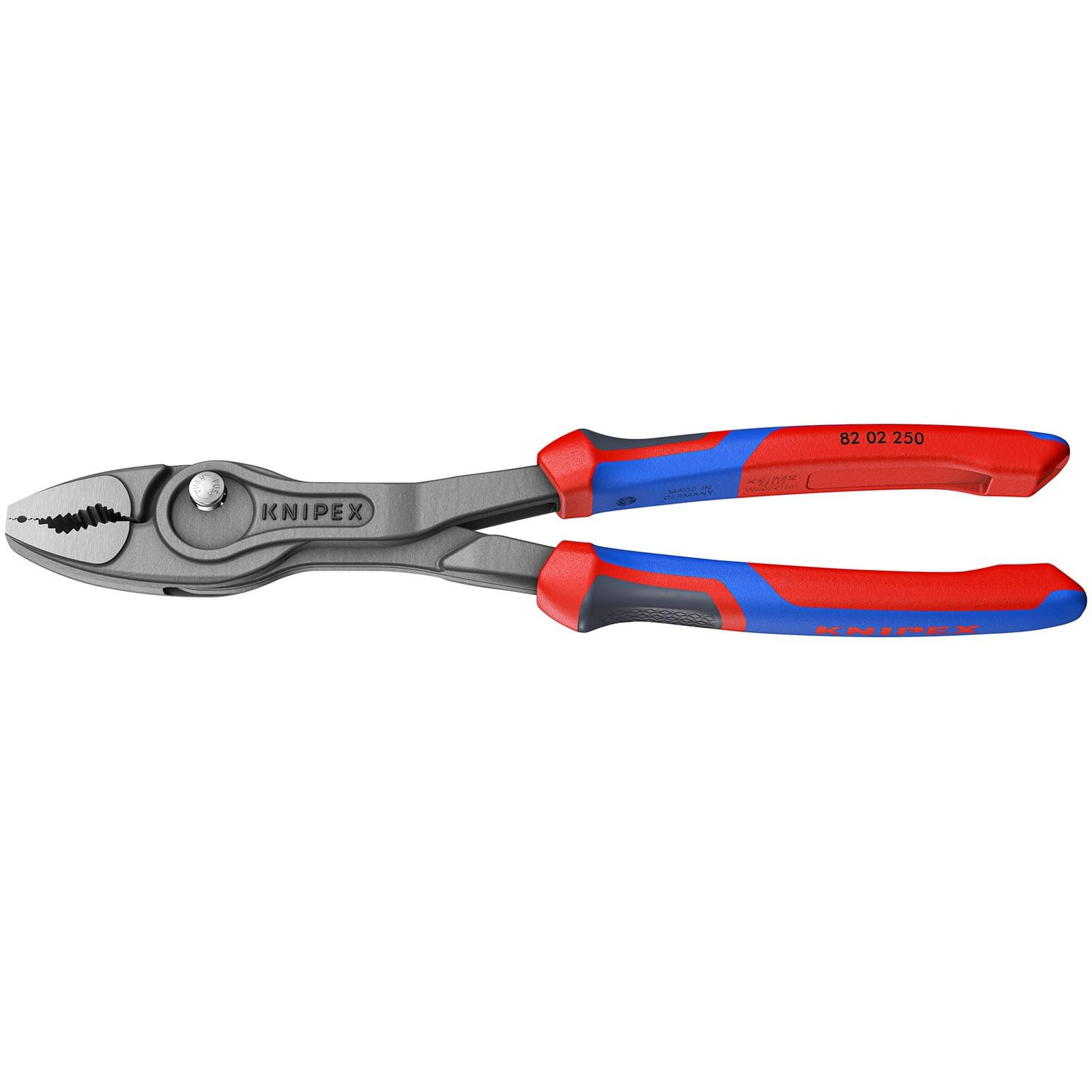 KNIPEX 82 02 250 SB TwinGrip Front and Side Gripping Plier, 257mm, Black, 1