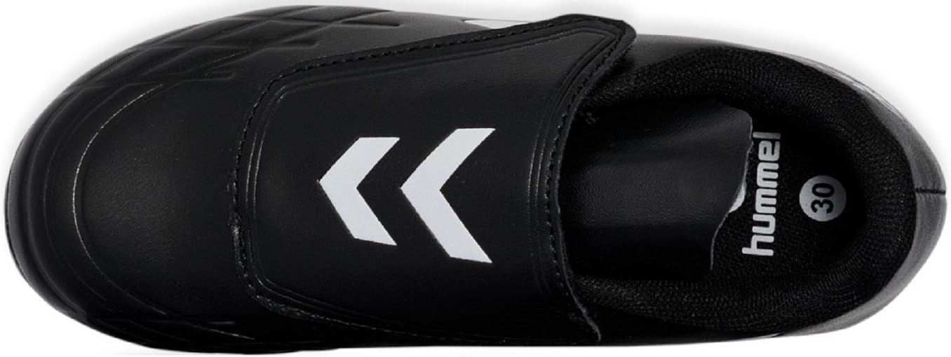 hummel Hattrick MG JR 217580-2042 dziecięce buty piłkarskie z zapięciem na rzepy, czarne