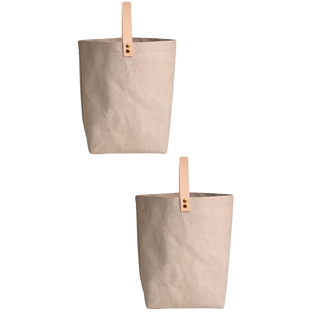 Cabilock 2piezas Bolsa Kraft Reutilizable Para Botellas De Para y Celebraciones