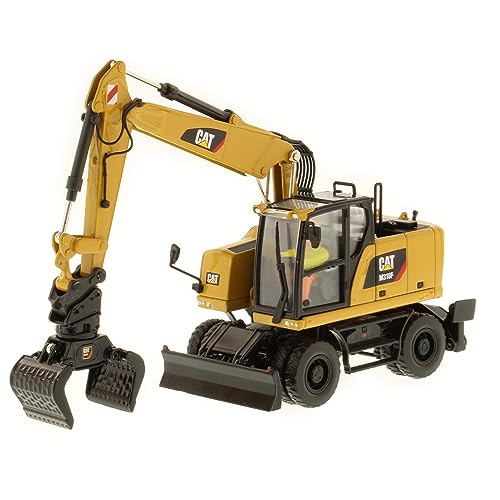 Excavadora Cat M318F a escala 1:50 modelo Diecast miniatura 2