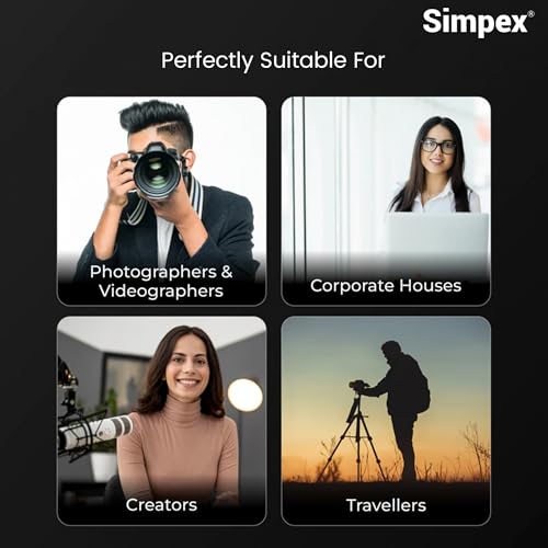 Image of Simpex (128GB 2.0V) Metal Body 128GB USB Flash Drive, High Speed Read & Write Pen Drive, X-Ray & Temperature Resistant, Compatible with Windows & Mac OS