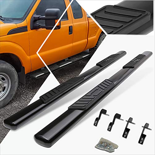 Juego de 2 estribos ovalados 5 pulg Ford F250-550 Super Duty miniatura 1