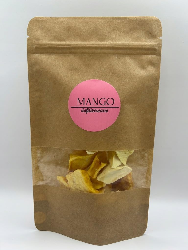 MANGO 500G SEGMENTO LIOFILIZADO FRUTA CRUDO LIOFILIZADO DULCE, FRUTAS LIOFILIZADAS Y SECADAS SIN CONSERVADOS Y SIN AZÚCAR