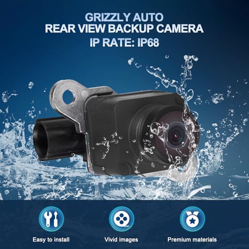 Image of Rear View Backup Camera Replacement for Dodge 2015 2016 2017 Viper 2013-2014 SRT 2013-2017 Ram 1500 2500 3500 4500 SRT for Chry 200 3L 3.6L V6 6.4L V8 Parking Assist Camera 56038978AL