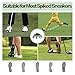YAFALA Golf Spikes Replacement 50Pcs Cleats with Wrench, Compatible with Soft Spikes & Most Golf Shoes