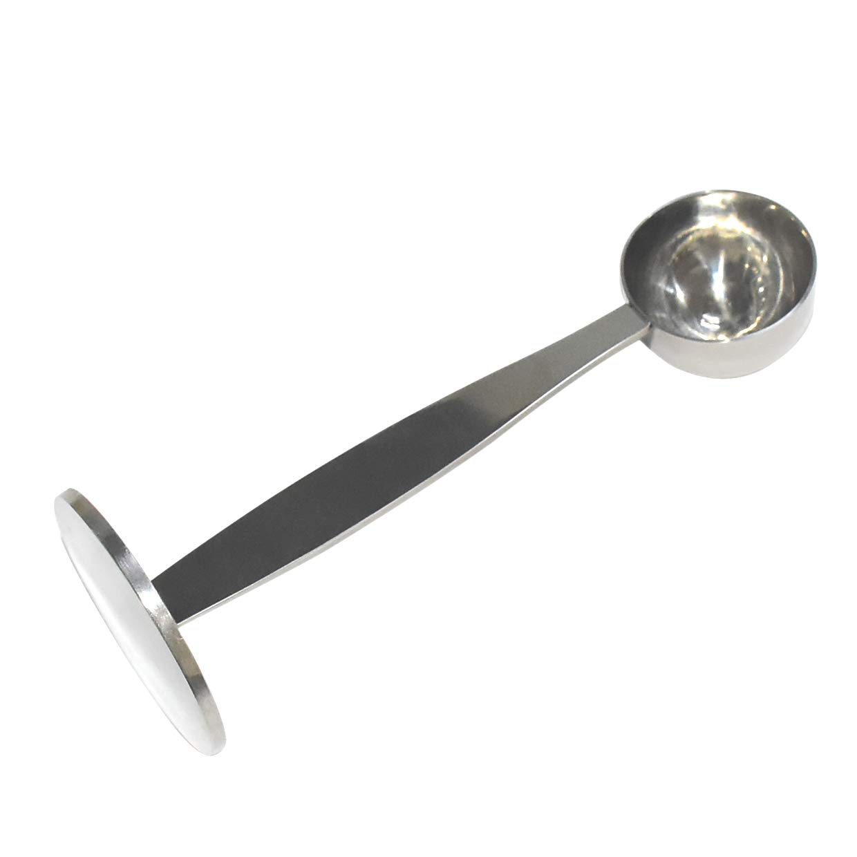 Combination of Coffee Spoon and Powder Hammer 2-in-1 Stainless Steel Coffee Scoop (0.5oz) Spoon Holder Coffee Tools Measuring Tamping Scoop