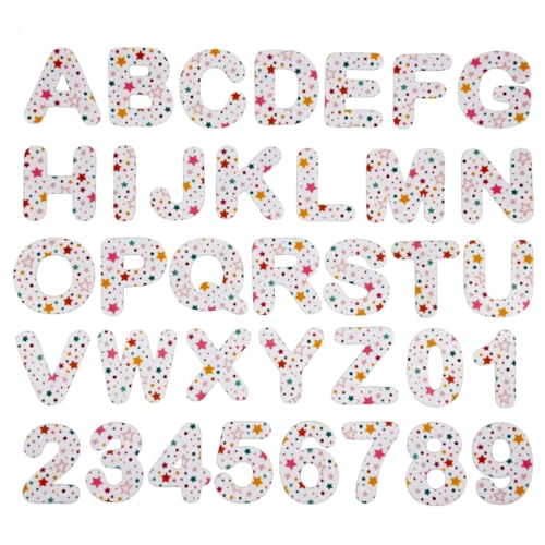 FLOKLAND PRINTED FELT Letras fieltro, Abecedario fieltro,