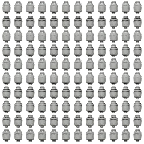 Image of Conduit Connectors, 1 /2 Inch, Straight, Grey, 120-Pack