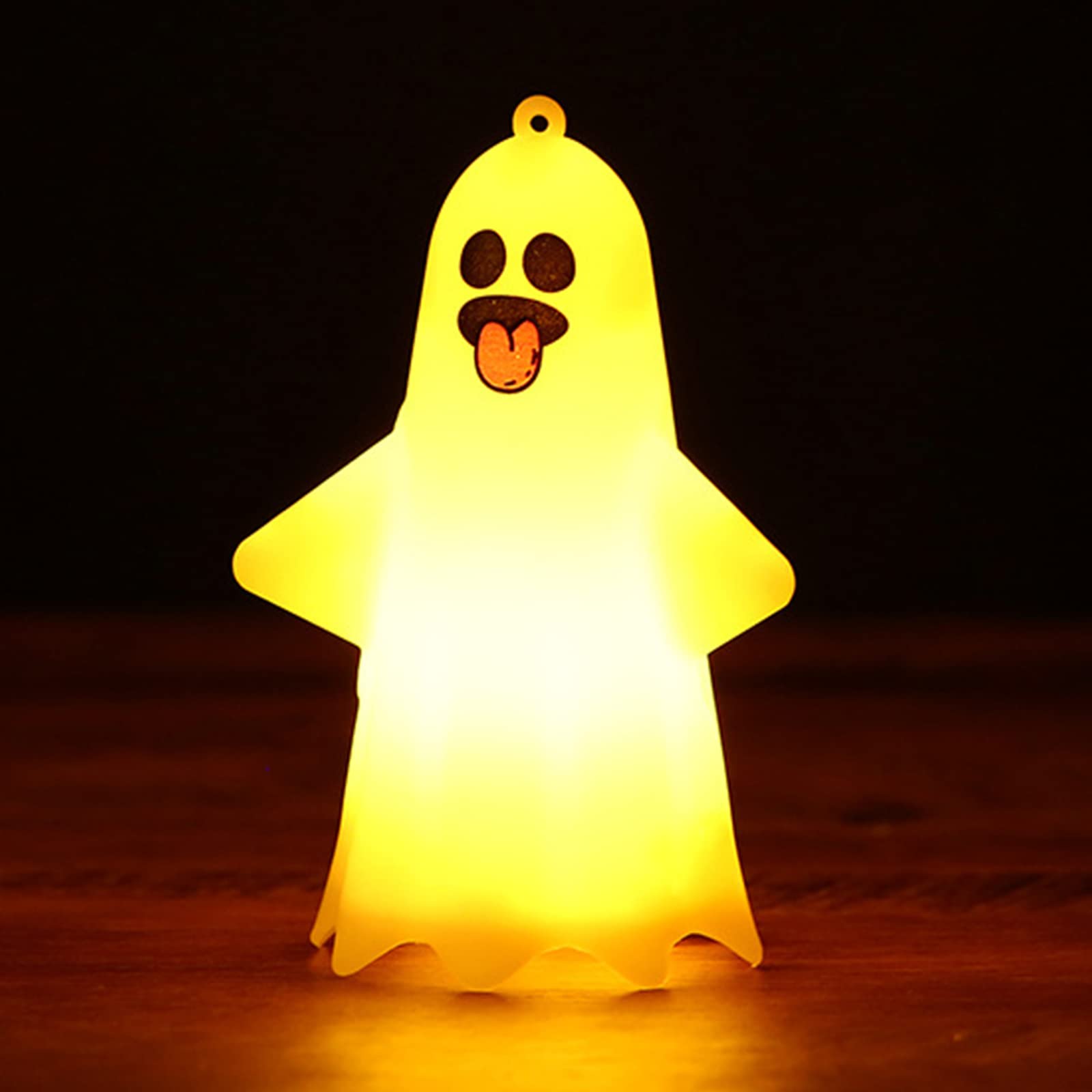 FAHOI Halloween Ghost Night Light, Ghosts LED Light Party Props for Home Decorations (White A)