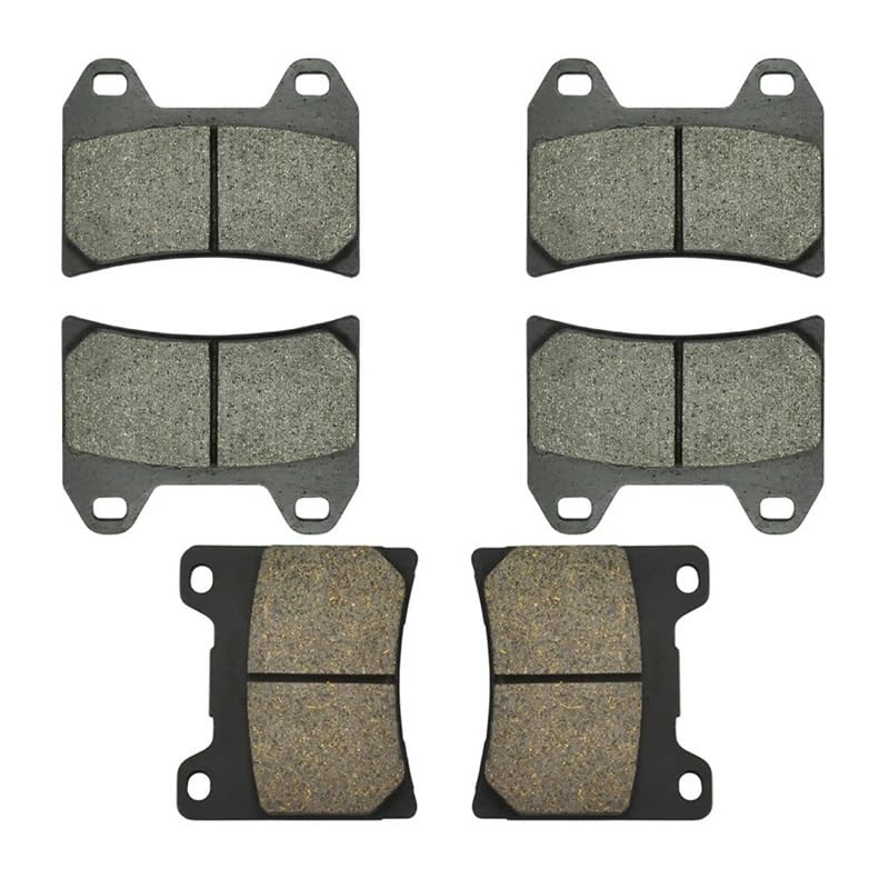 Klocki hamulcowe motocykla przód i tył dla XJR1300 XJR 1300 5EA1/5EA7 zaciski przednie tarcze 1998 1999(1 Set 6 PCS)