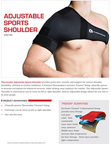 Thermoskin-Adjustable-Sports-Shoulder-Black-73-Ounce