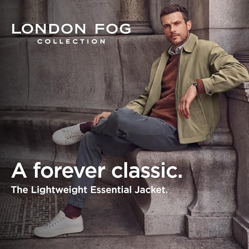 Image of London Fog Men's Auburn Zip-Front Golf Jacket