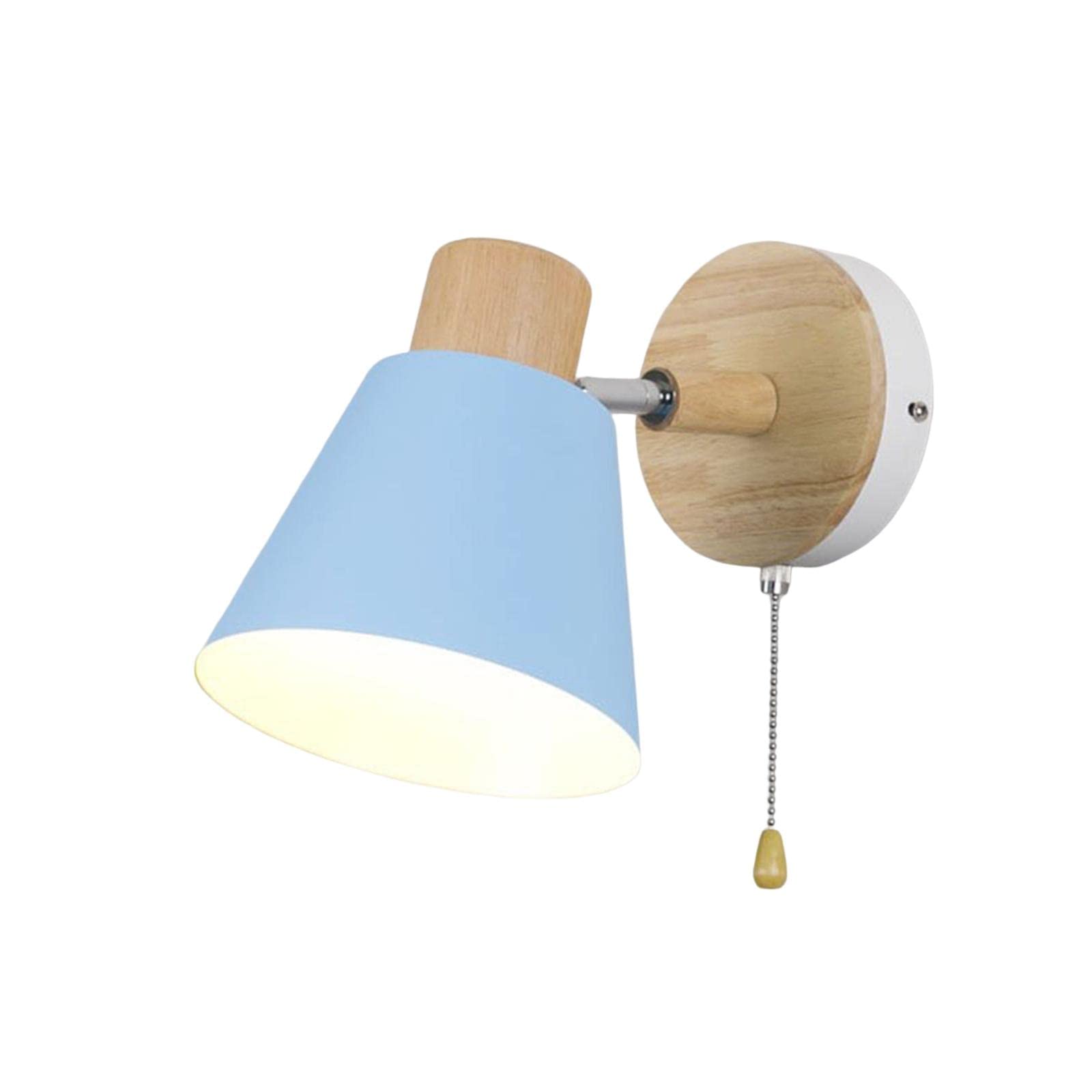 kowaku Wall Lamp Sconce Light Adjustable Lighting Fixture for Home Living Room Bedroom, Blue