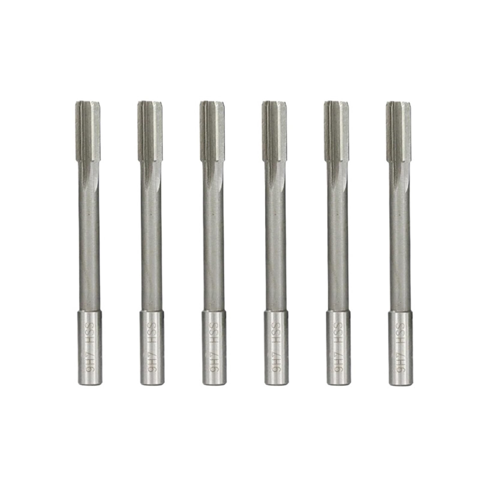 Straight-Shank Chuck milling Reamer 1pc HSS Machine Reamer Chucking H7 2.0-12mm Straight Flute Milling(H7 10mm)